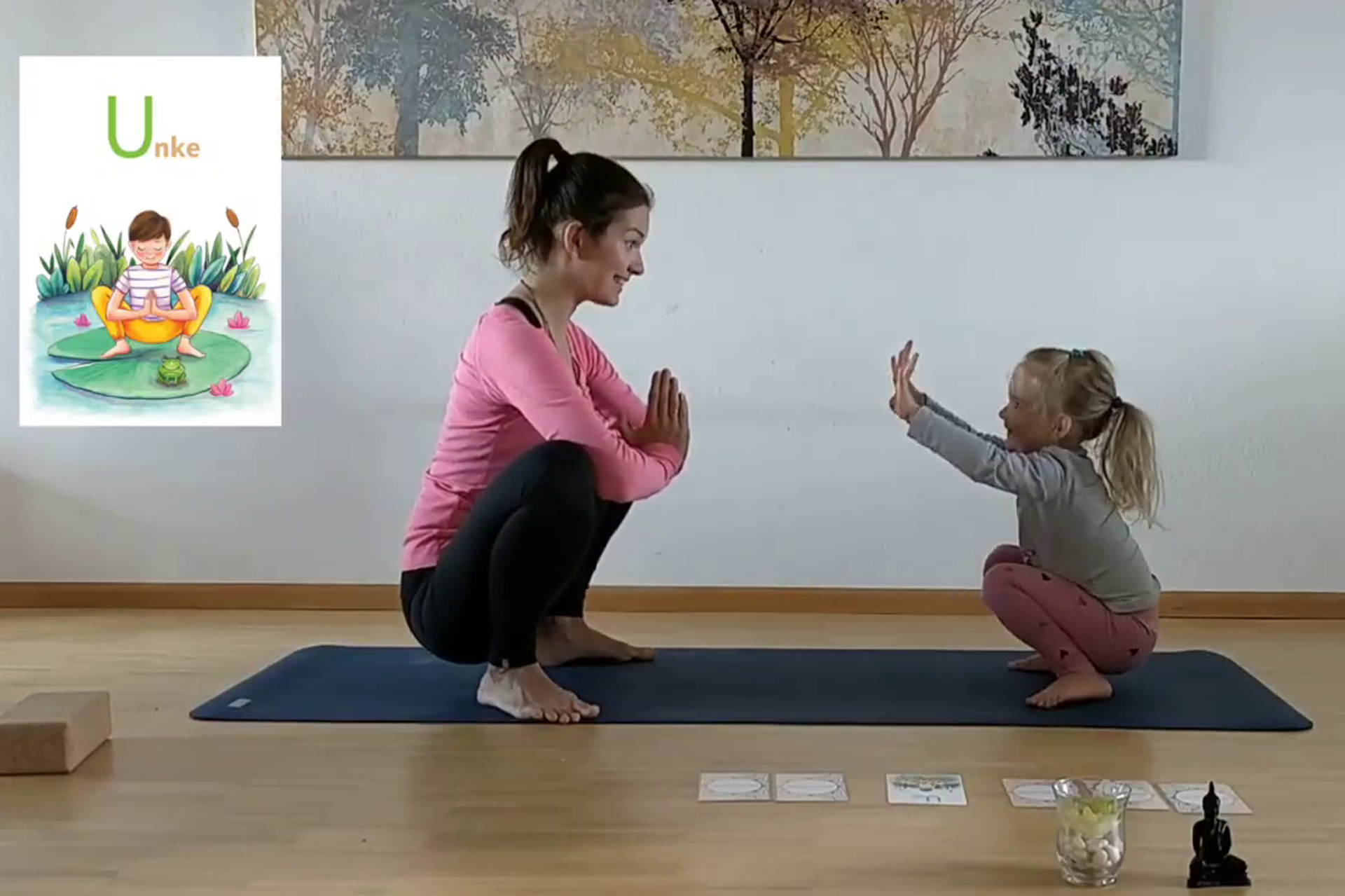 Kinderyoga mit Yoga ABC Cards - Quality Time mit Deinem Kind