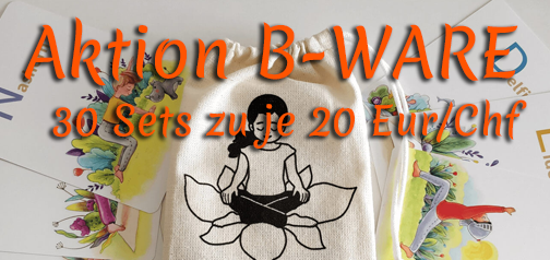 Yoga Alphabet Karten für Kinder - B Ware Aktion