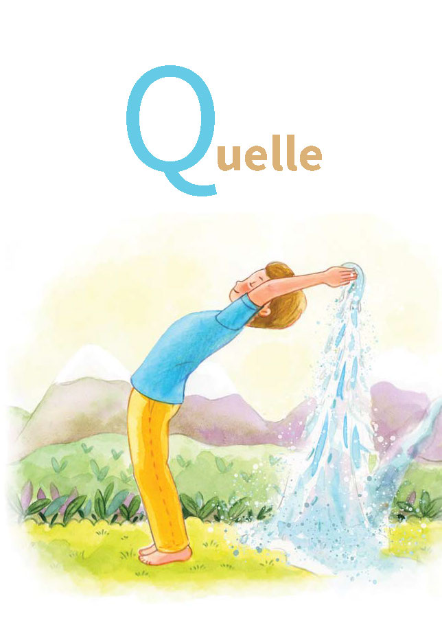 Quelle - Yoga Alphabet Karten